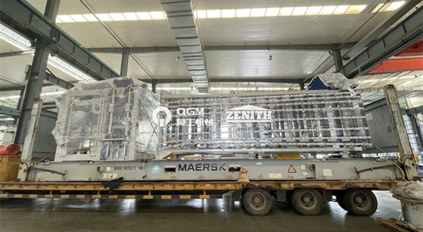 Noua fabrică de blocuri QGM ZN1200C complet automată în Mexic - Ajutând la reconstrucția locală după cutremurul din Mexic