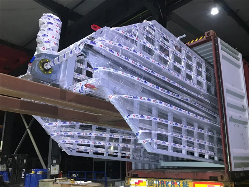 Mașina automată de blocare ZN900CG de la QGM cu sistem de suport de întărire a fost trimisă în El Salvador