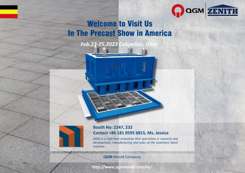 QGM ZENITH va apărea la Precast Show 2023