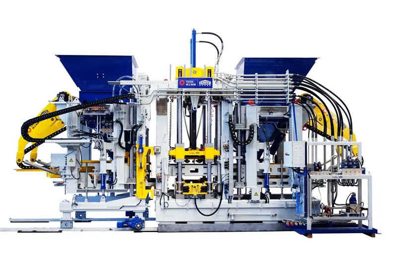 O altă linie de producție bloc complet automată a QGM stabilită în Mexic