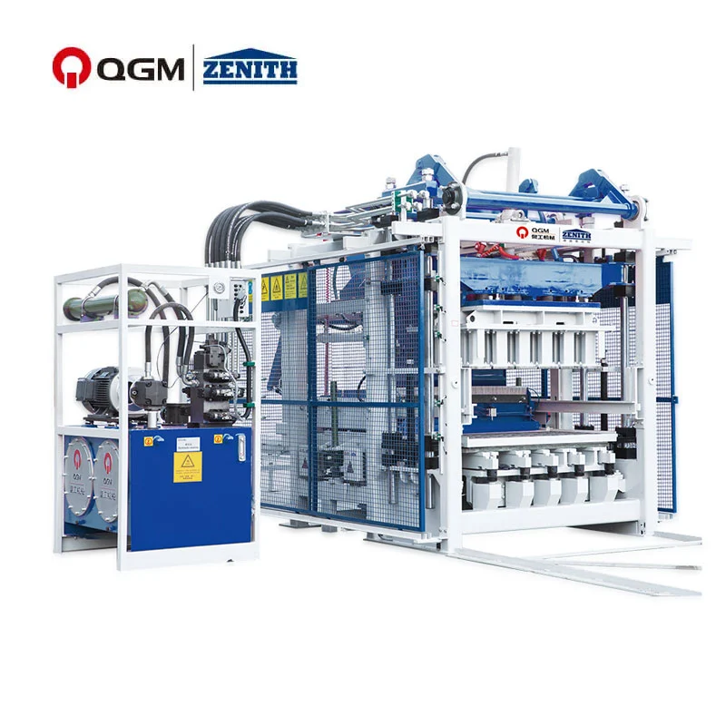 Industria mașinilor de fabricare a blocurilor de beton introduce inovația tehnologică și extinderea pieței globale