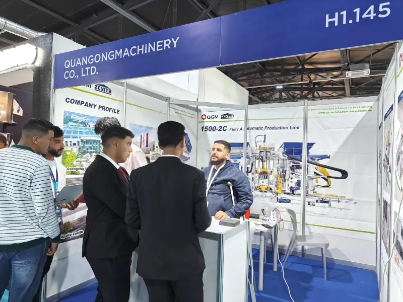 Adâncirea rădăcinilor în Africa de Nord, construirea viitorului cu inteligență | Quangong Machinery Co., Ltd. expune la Expoziția de materiale de construcții din Benghazi din 2026, dând putere unui nou capitol în infrastructura regională