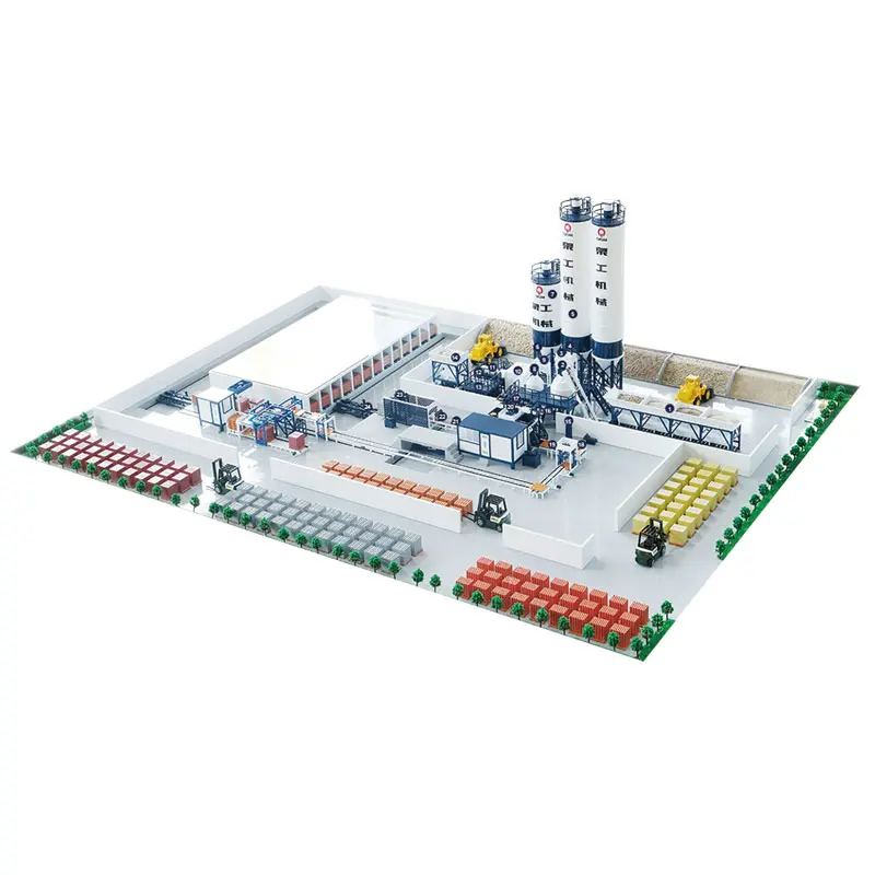 Linie automată de producție pentru mașini de cărămidă