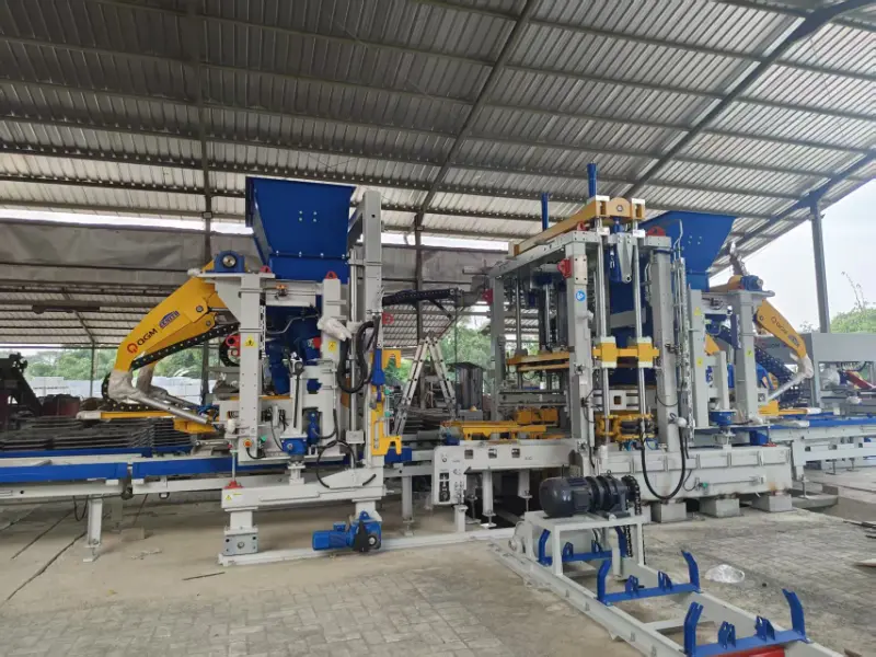 ZN900-2 fully automatic brick production line