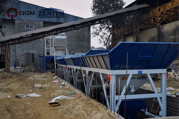 Linie de producție automată ZN900C cu rafturi și sistem de cubări off-line în Bangladesh