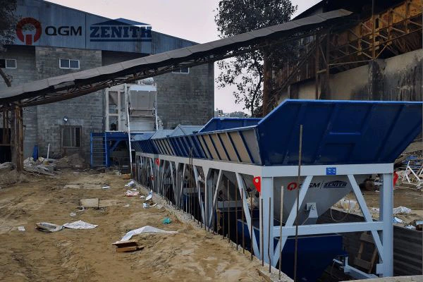 Linie de producție automată ZN900C cu rafturi și sistem de cubări off-line în Bangladesh